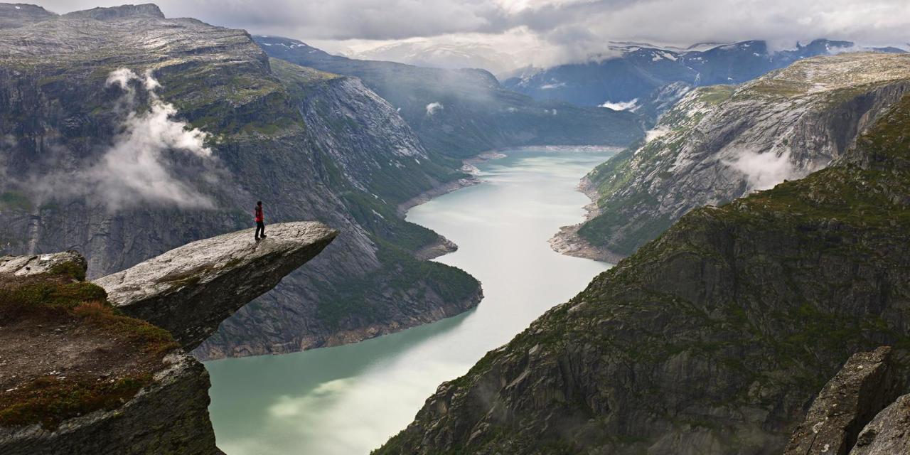 Appartamento Trolltunga Panorama Tyssedal Esterno foto